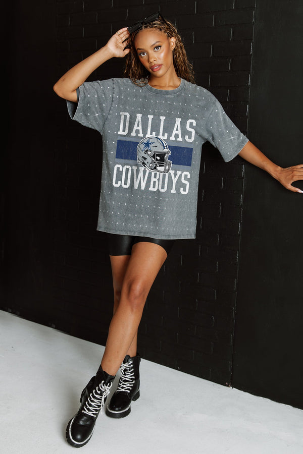 Gameday Couture DALLAS COWBOYS On The Ball Mini Rhinestone Tee