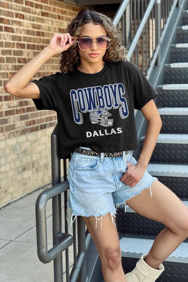 Gameday Couture DALLAS COWBOYS PURE VICTORY CLASSIC CROP TEE
