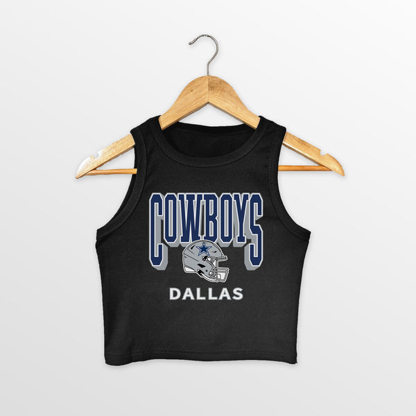 gameday couture DALLAS COWBOYS PURE VICTORY ESSENTIAL RIBBED CROP TANK gameday couture DALLAS COWBOYS PURE VICTORY ESSENTIAL RIBBED CROP TANK