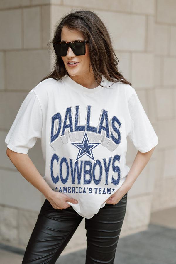 Gameday Couture DALLAS COWBOYS Shakedown Oversized Crewneck Tee