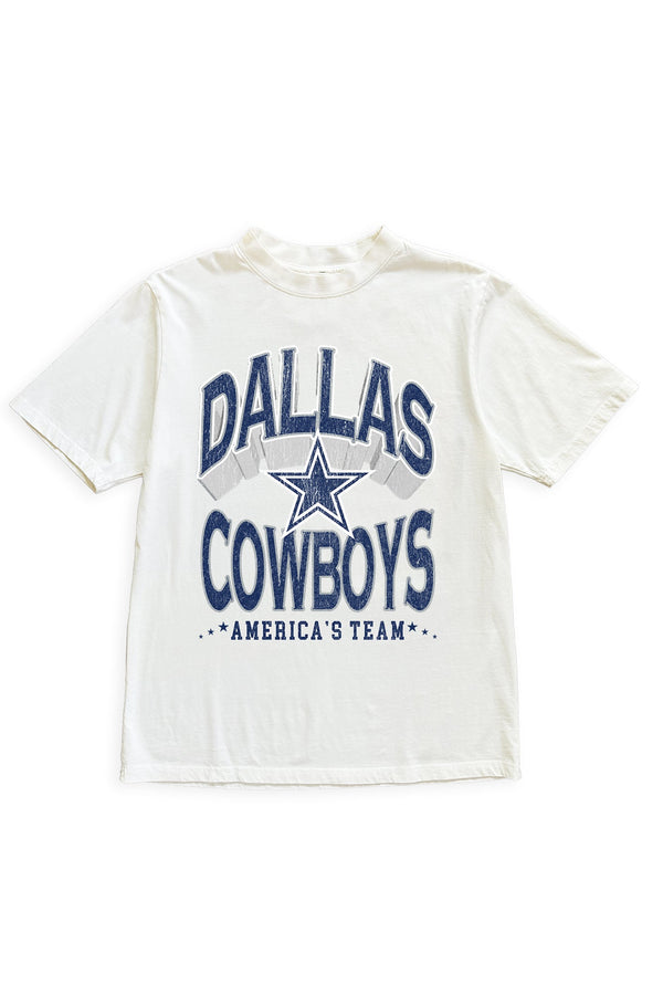Gameday Couture DALLAS COWBOYS Shakedown Oversized Crewneck Tee