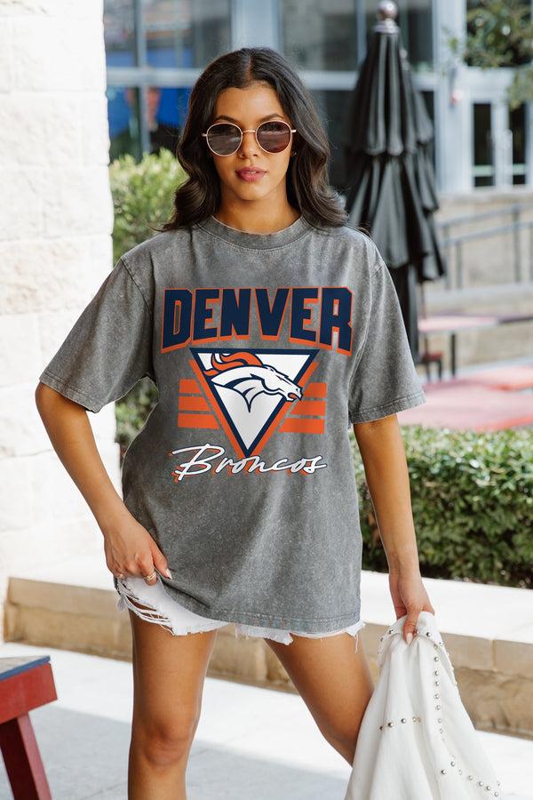 Gameday Couture DENVER BRONCOS Play It Forward Oversized Crewneck Tee