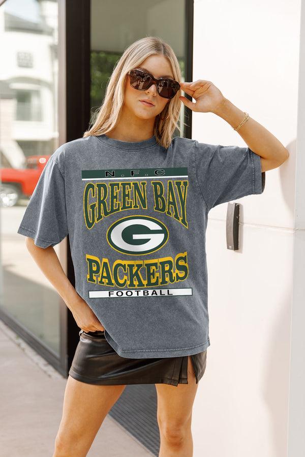 Gameday Couture GREEN BAY PACKERS CLASSIC GRIND WASHED RELAXED FIT TEE