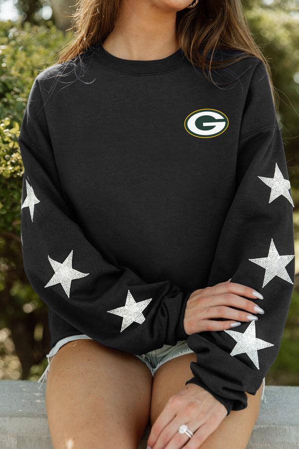 Gameday Couture GREEN BAY PACKERS RADIANT ERadiant Energy Star-Sleeve Crewneck Pullover