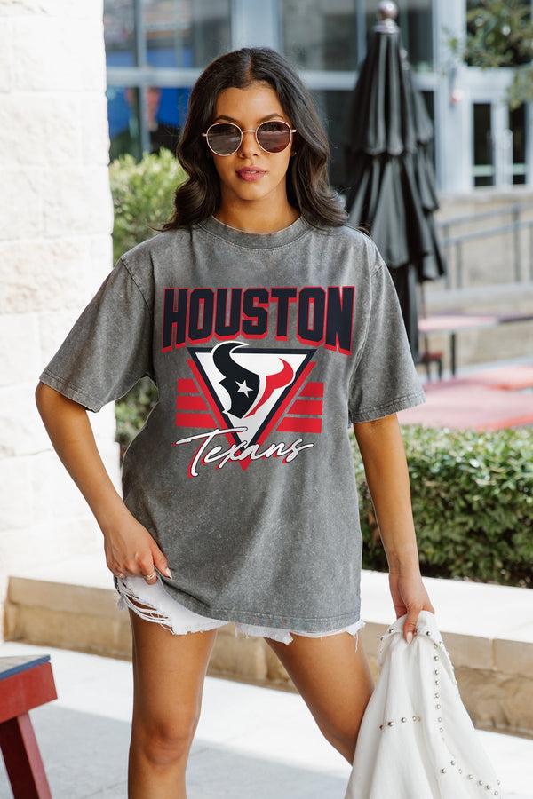 Gameday Couture HOUSTON TEXANS Play It Forward Oversized Crewneck Tee
