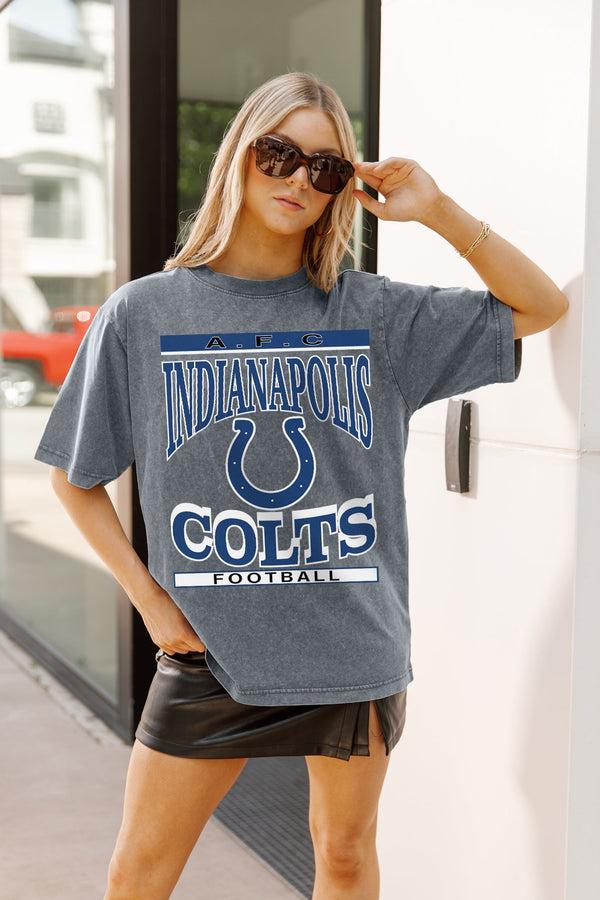 Gameday Couture INDIANAPOLIS COLTS CLASSIC GRIND WASHED RELAXED FIT TEE