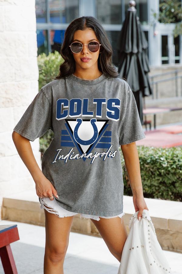 Gameday Couture INDIANAPOLIS COLTS Play It Forward Oversized Crewneck Tee