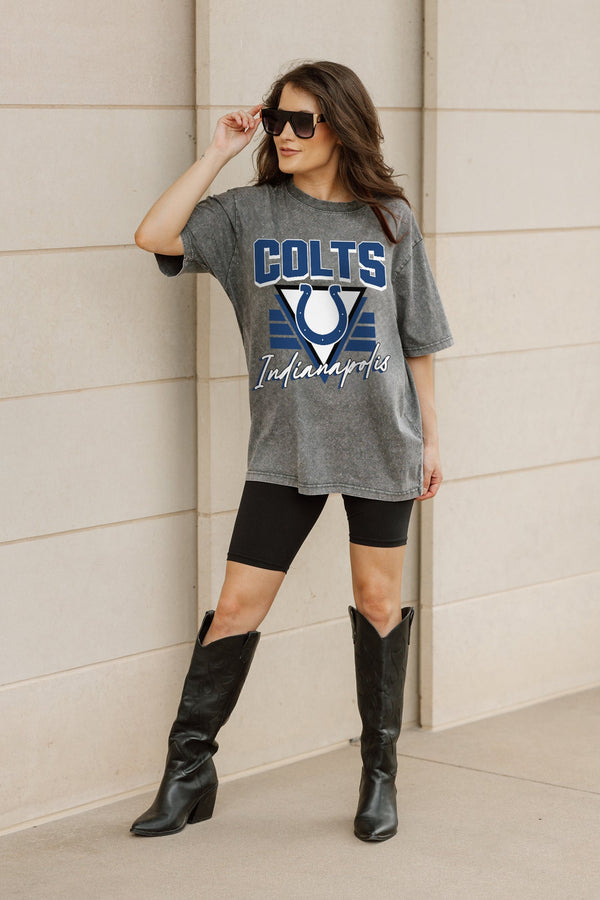 Gameday Couture INDIANAPOLIS COLTS Play It Forward Oversized Crewneck Tee