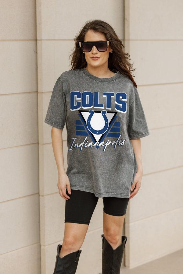 Gameday Couture INDIANAPOLIS COLTS Play It Forward Oversized Crewneck Tee