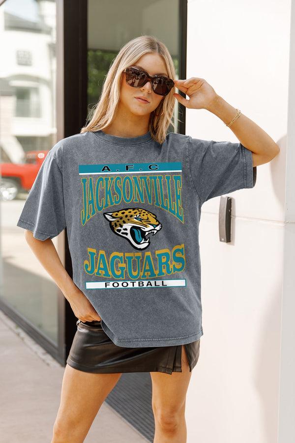 Gameday Couture JACKSONVILLE JAGUARS CLASSIC GRIND WASHED RELAXED FIT TEE