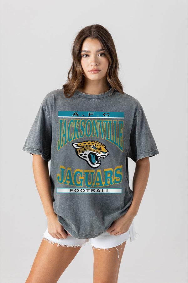Gameday Couture JACKSONVILLE JAGUARS CLASSIC GRIND WASHED RELAXED FIT TEE
