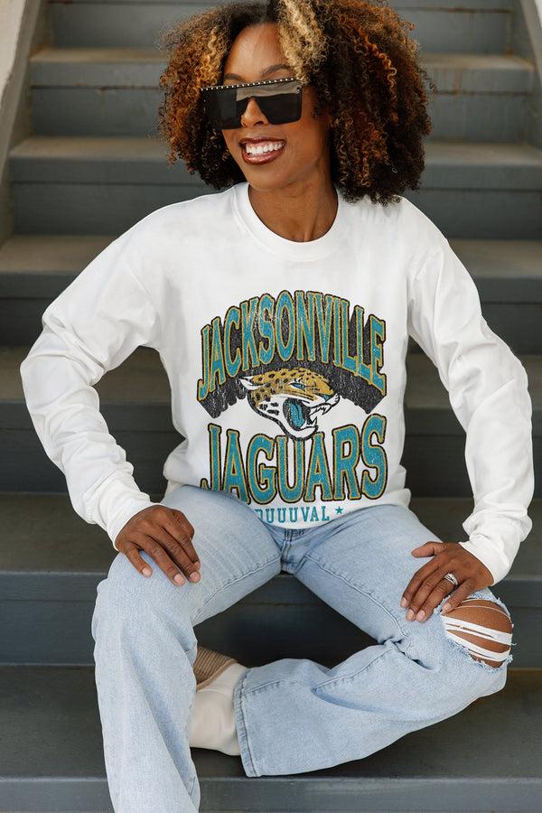Gameday Couture JACKSONVILLE JAGUARS Time Out Midweight Long-Sleeve Tee
