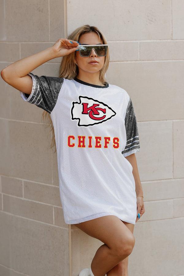 Gameday Couture KANSAS CITY CHIEFS Bling It Sequined Jersey Dress