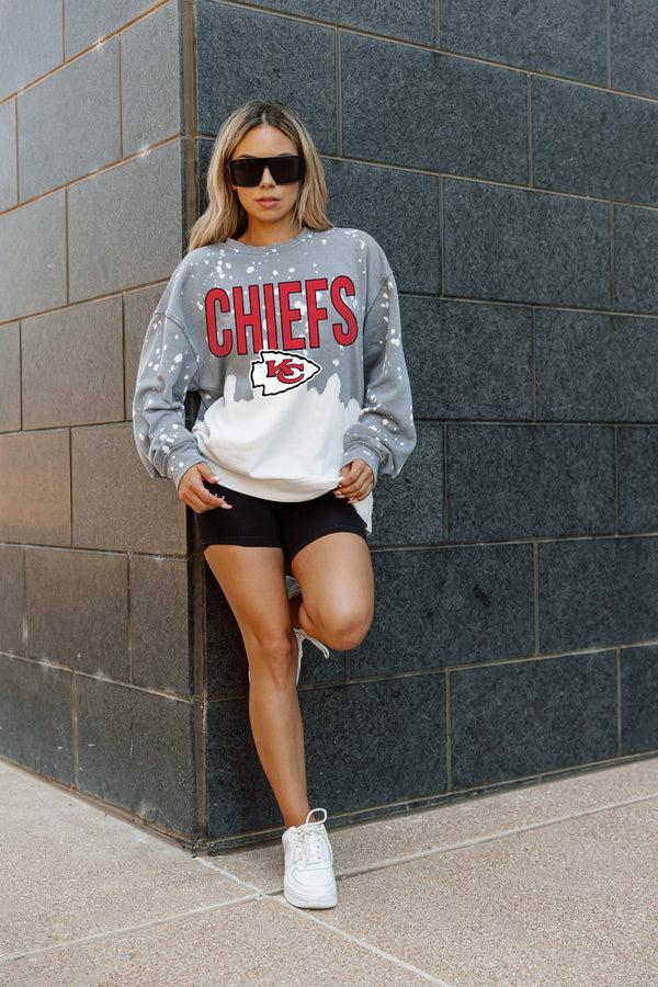 Gameday Couture KANSAS CITY CHIEFS CASUAL FAN LONG-SLEEVE FRENCH TERRY PULLOVER