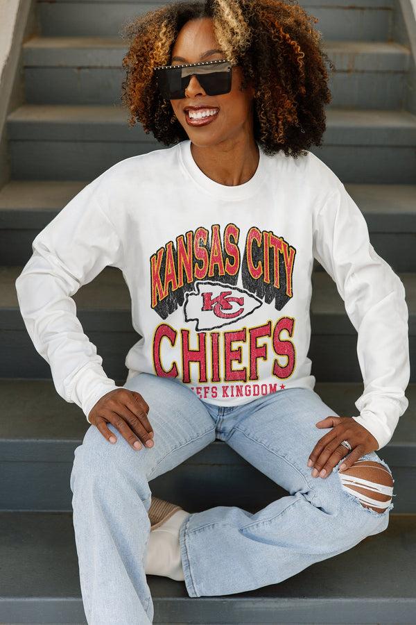 Gameday Couture KANSAS CITY CHIEFS Time Out Midweight Long-Sleeve Tee