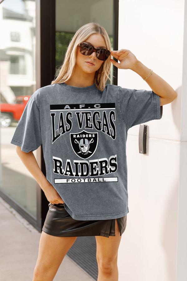 Gameday Couture LAS VEGAS RAIDERS CLASSIC GRIND WASHED RELAXED FIT TEE