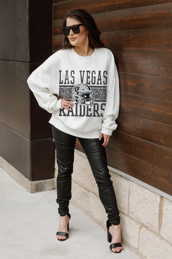 Gameday Couture LAS VEGAS RAIDERS Fair Catch Crewneck Pullover