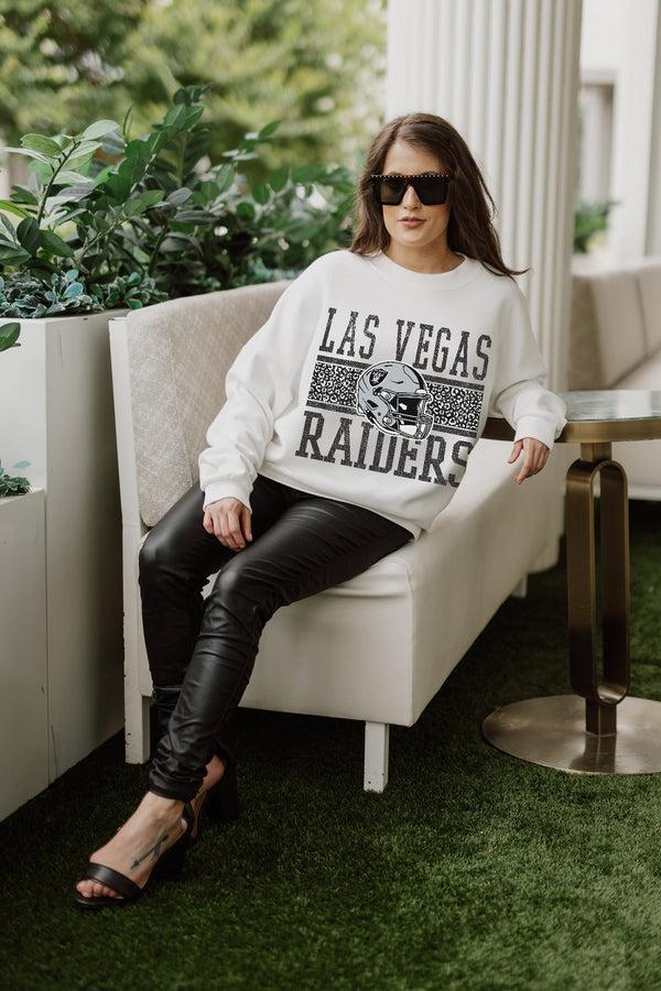 Gameday Couture LAS VEGAS RAIDERS Fair Catch Crewneck Pullover