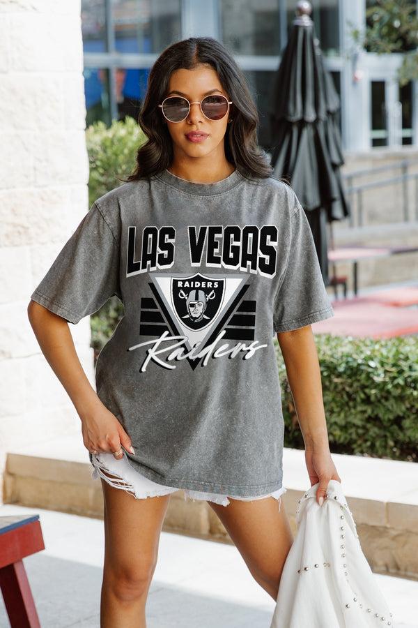 Gameday Couture LAS VEGAS RAIDERS Play It Forward Oversized Crewneck Tee