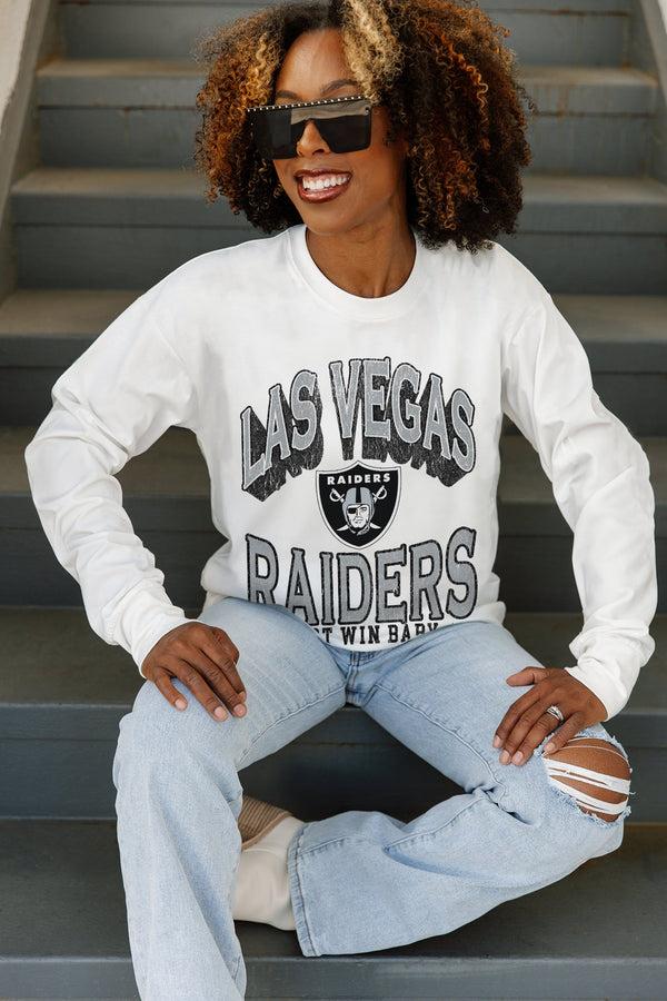 Gameday Couture LAS VEGAS RAIDERS Time Out Midweight Long-Sleeve Tee