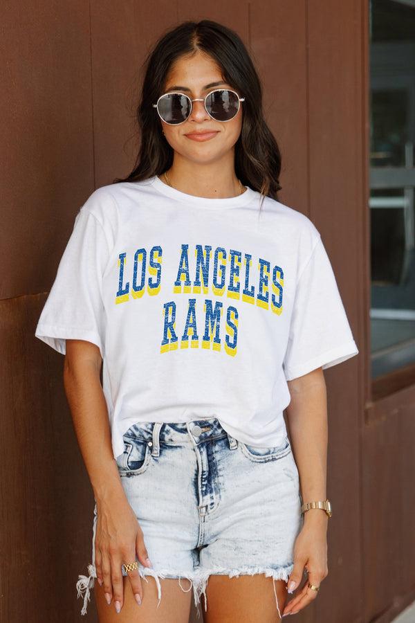 Gameday Couture LOS ANGELES RAMS Claim To Fame Boxy-Fit Crop Tee