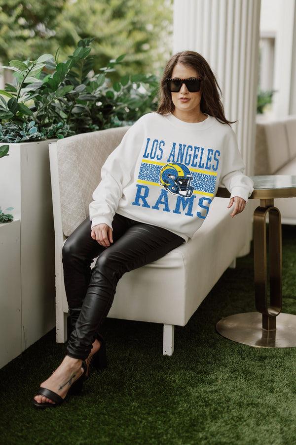 Gameday Couture LOS ANGELES RAMS Fair Catch Crewneck Pullover