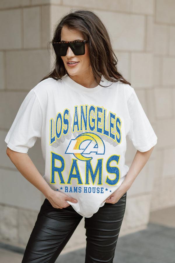 Gameday Couture LOS ANGELES RAMS Shakedown Oversized Crewneck Tee