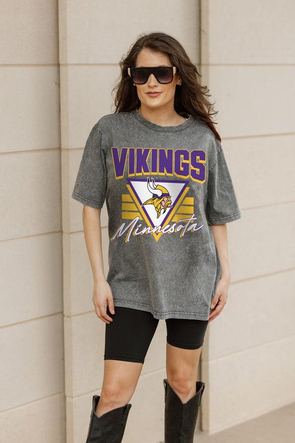 Gameday Couture MINNESOTA VIKINGS Play It Forward Oversized Crewneck Tee