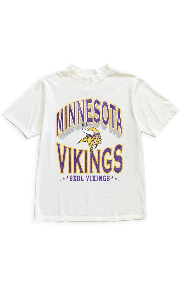 Gameday Couture MINNESOTA VIKINGS Shakedown Oversized Crewneck Tee