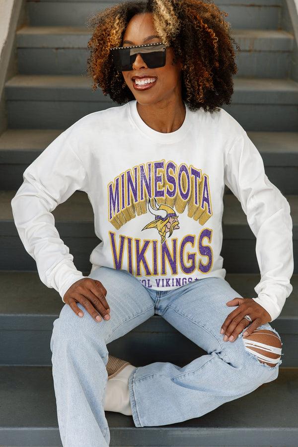 Gameday Couture MINNESOTA VIKINGS Time Out Midweight Long-Sleeve Tee