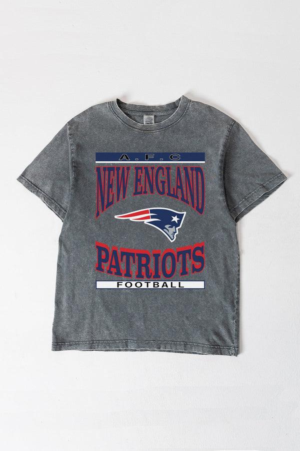 gameday couture NEW ENGLAND PATRIOTS CLASSIC GRIND WASHED RELAXED FIT TEE