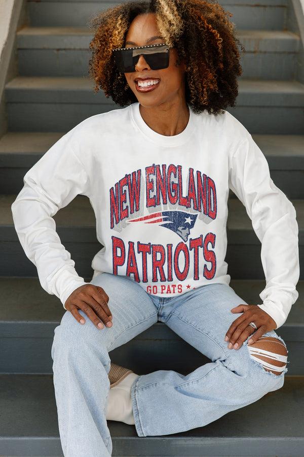Gameday Couture NEW ENGLAND PATRIOTS Time Out Midweight Long-Sleeve Tee