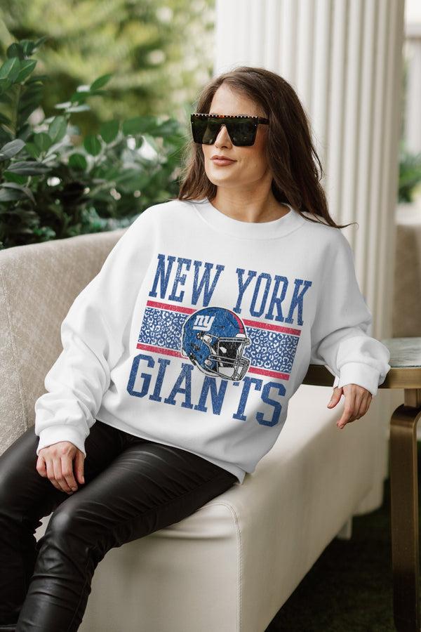 Gameday Couture NEW YORK GIANTS Fair Catch Crewneck Pullover