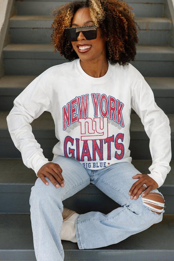 Gameday Couture NEW YORK GIANTS Time Out Midweight Long-Sleeve Tee