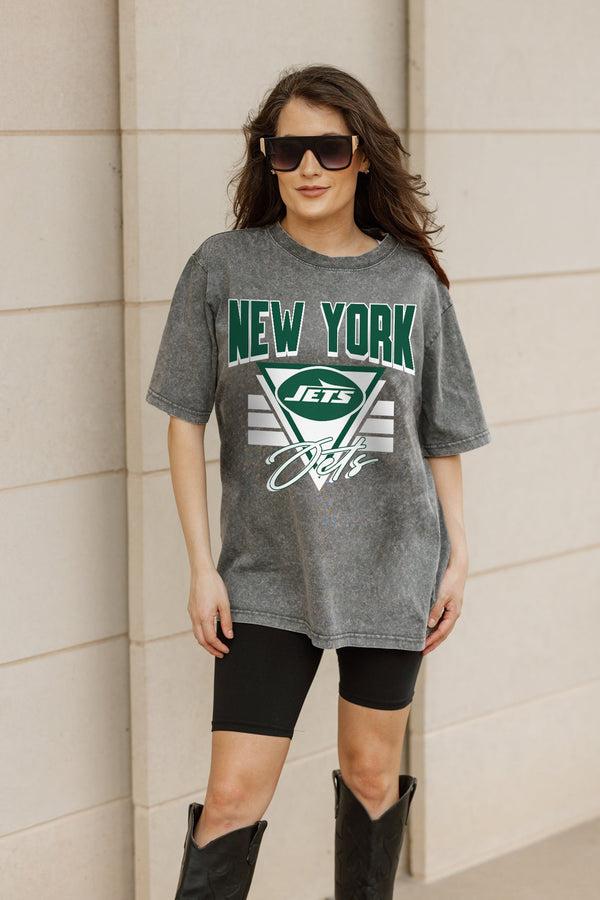 Gameday Couture NEW YORK JETS Play It Forward Oversized Crewneck Tee