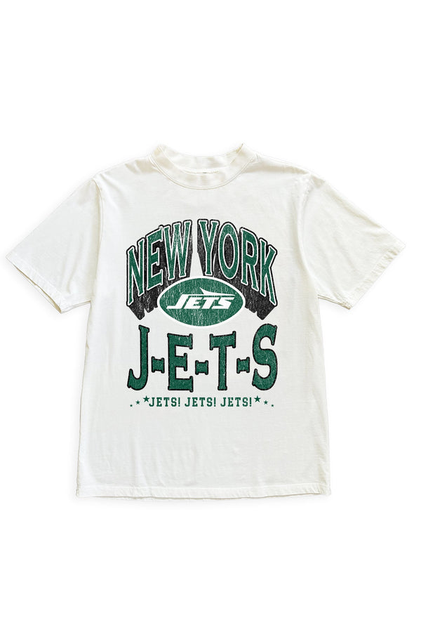 Gameday Couture NEW YORK JETS Shakedown Oversized Crewneck Tee