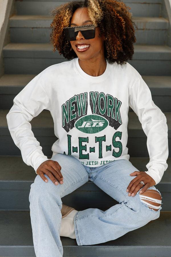 Gameday Couture NEW YORK JETS Time Out Midweight Long-Sleeve Tee