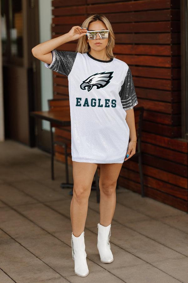 Gameday Couture PHILADELPHIA EAGLES Bling It Sequined Jersey Dress