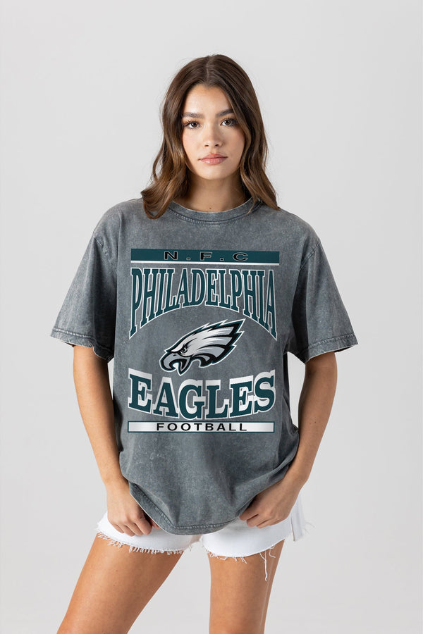 Gameday Couture PHILADELPHIA EAGLES CLASSIC GRIND WASHED RELAXED FIT TEE