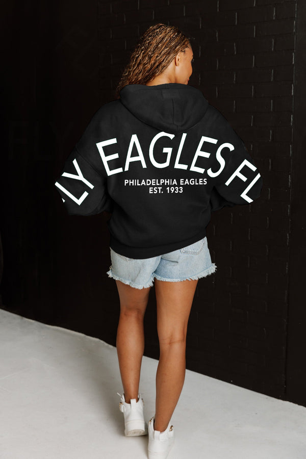Gameday Couture PHILADELPHIA EAGLES Never Stop Oversized Weight Hoodie
