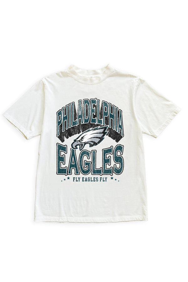 Gameday Couture PHILADELPHIA EAGLES Shakedown Oversized Crewneck Tee