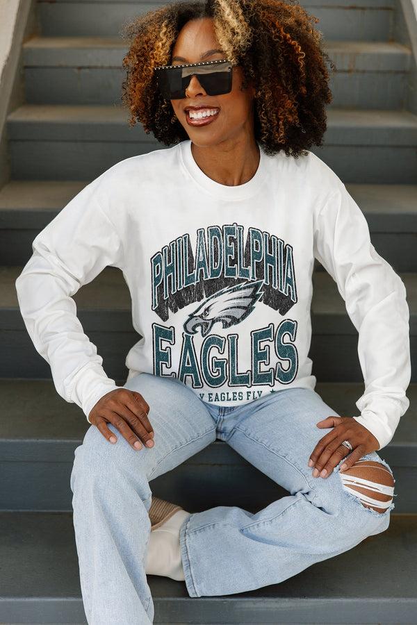 Gameday Couture PHILADELPHIA EAGLES Time Out Midweight Long-Sleeve Tee