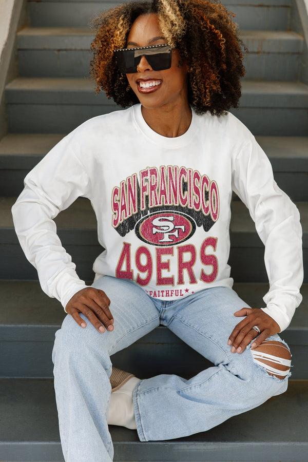 Gameday Couture SAN FRANCISCO 49ERS Time Out Midweight Long-Sleeve Tee