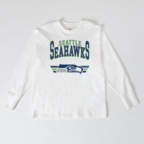 gameday couture SEATTLE SEAHAWKS SWIFT STRIKE ESSENTIAL RELAXED FIT LONG SLEEVE TEE