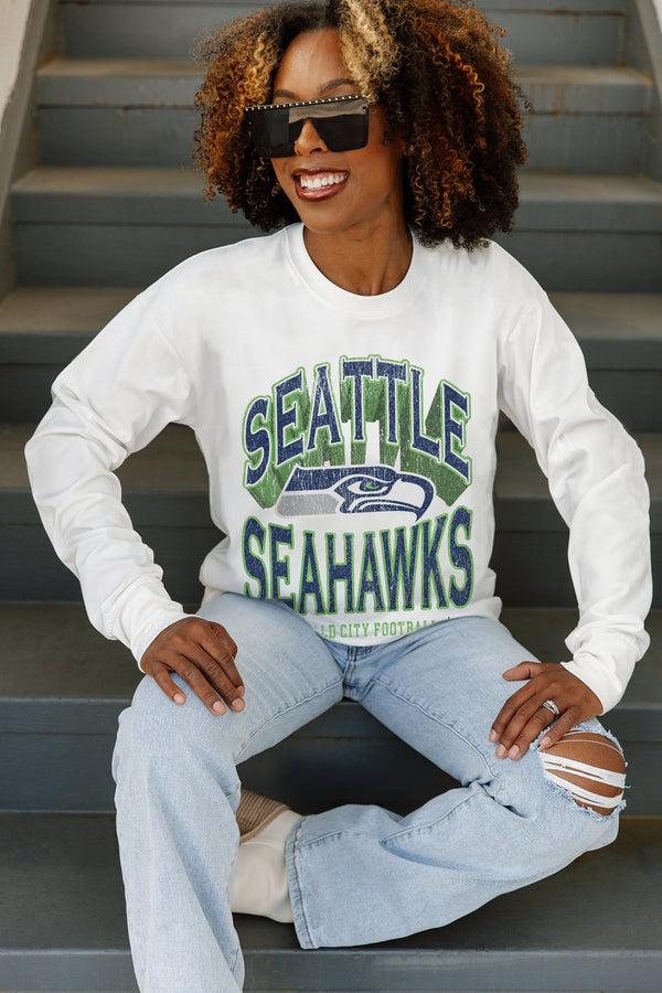 Gameday Couture SEATTLE SEAHAWKS Time Out Midweight Long-Sleeve Tee