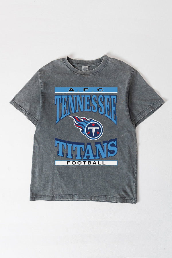 gameday couture TENNESSEE TITANS CLASSIC GRIND WASHED RELAXED FIT TEE