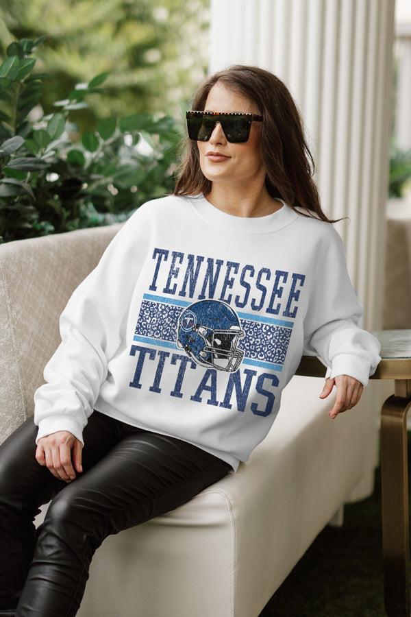 Gameday Couture TENNESSEE TITANS Fair Catch Crewneck Pullover