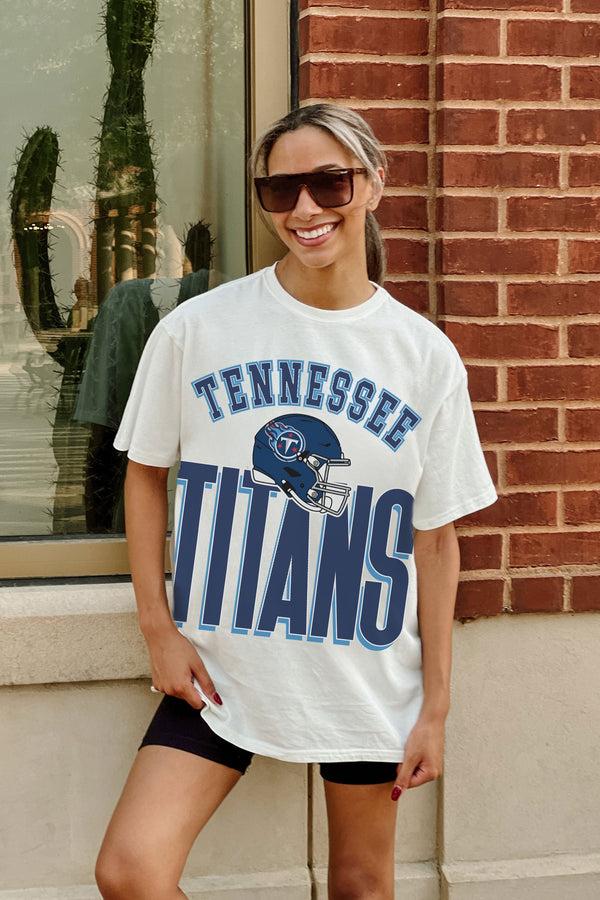Gameday Couture TENNESSEE TITANS FIERCE FOCUS WASHED RELAXED FIT TEE