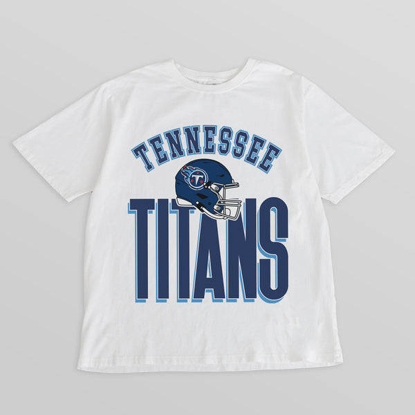 gameday couture TENNESSEE TITANS FIERCE FOCUS WASHED RELAXED FIT TEE