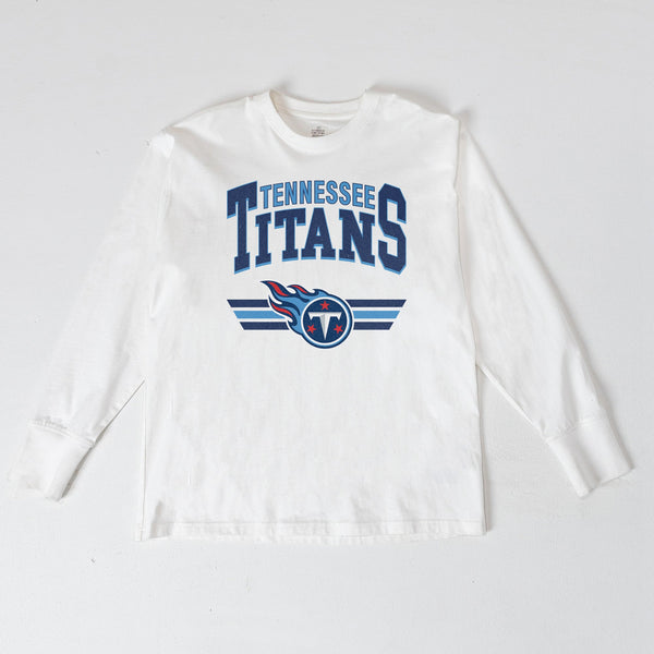 gameday couture TENNESSEE TITANS SWIFT STRIKE ESSENTIAL RELAXED FIT LONG SLEEVE TEE